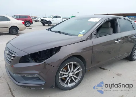 2015 Hyundai Sonata Sport 2.0T из США, поврежденный, VIN 5NPE34AB1FH228668